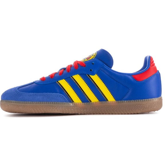 💙💛 ADIDAS SAMBA CLUB AMERICA BLUE YELLOW 💙💛 - Picture 3 of 5